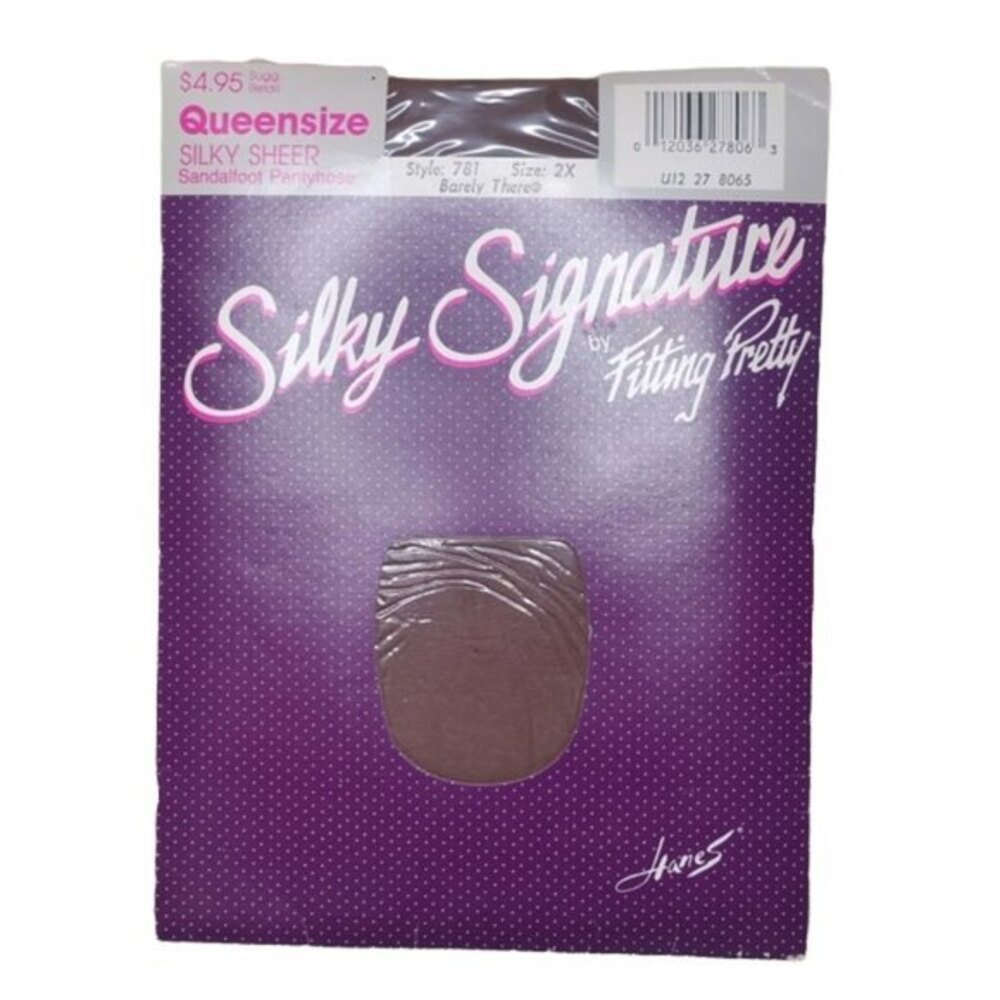 NEW Hanes Sandalfoot Pantyhose Queensize 2X